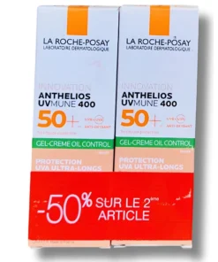Anthelios Xl Gel Creme Toucher Sec Anti Brillance teinté Spf50+, 50ml