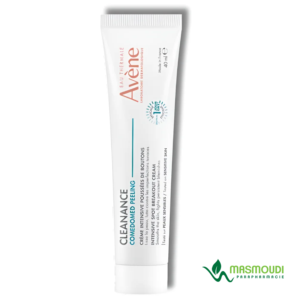 AVENE COMEDOMED PEELING CRÈME INTENSIVE POUSSÉES DE BOUTONS 40ML