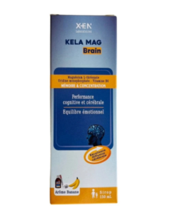 XEN KELA MAG BRAIN est un complément alimentaire liquide formulé pour soutenir les fonctions cognitives, réduire la fatigue mentale, et améliorer la résistance au stress.