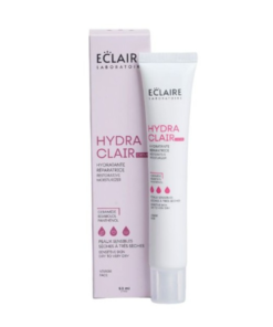 La crème hydratante Hydraclair est spécialement formulée pour hydrater intensément les peaux sèches et sensibles.