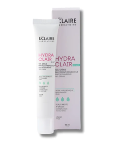 Le Gel Crème Matifiant ECLAIRE Hydraclaire est spécialement conçu pour les peaux mixtes à grasses.